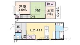 貸家間取り図面