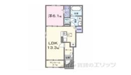 玉串町西２丁目アパート　間取り図面