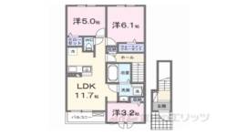 玉串町西２丁目アパート　間取り図面