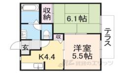 ハオスフロイデB間取り図面