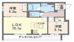  シャーメゾン　シン間取り図面