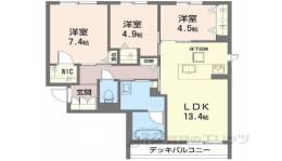  シャーメゾン　シン間取り図面