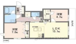ゴード　ヴィラ間取り図面