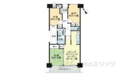 ライオンズマンション学園前第２間取り図面