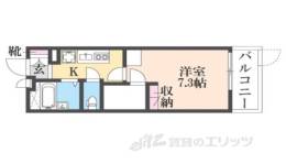 レオパレスグリーングラス２間取り図面