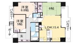グラン・コート烏丸五条間取り図面
