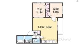 Ｔｉｏ寝屋川市駅間取り図面