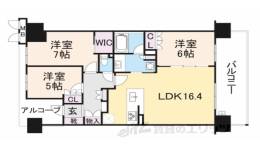 ローレルスクエア長岡京ザ・マークス間取り図面