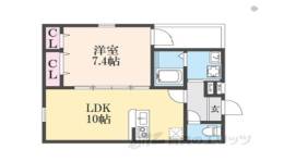 フジパレスＪＲ塚口２番館間取り図面