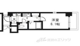 エステムコート京都烏丸２間取り図面