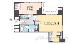 ブランズ京都河原町通間取り図面