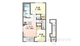 南京終7丁目アパート新築工事間取り図面