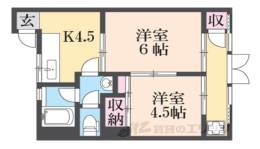 ラ・ポール伊丹間取り図面