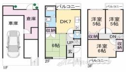 貸家間取り図面