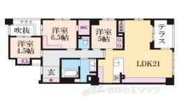 プレサンスグラン京都東洞院間取り図面