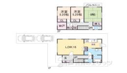 貸家間取り図面