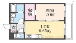 上島町Ｂ棟間取り図面