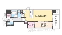 ファインレジデンス京都五条通間取り図面