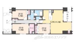 ファインレジデンス京都五条通間取り図面