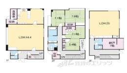貸家間取り図面