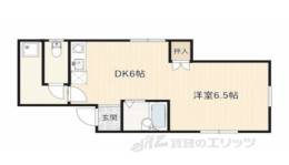 ハイム京都下鴨間取り図面