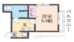 ハイム京都下鴨間取り図面