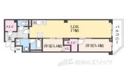 (仮称)D-ROOM上京区小山町間取り図面