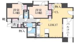 イーグルコート烏丸御池ル・シエル間取り図面