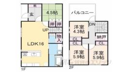 貸家間取り図面