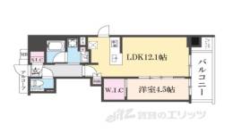ファインレジデンス京都五条通間取り図面
