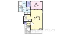 メゾンF-２間取り図面