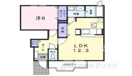 メゾンF-２間取り図面