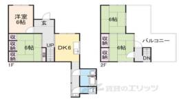 貸家間取り図面