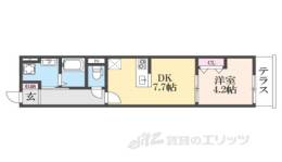 ＥＩＪＵ牧野駅前Ａ間取り図面