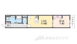 ＥＩＪＵ牧野駅前Ａ間取り図面