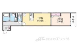 ＥＩＪＵ牧野駅前Ａ間取り図面