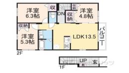 MARIO PARK間取り図面