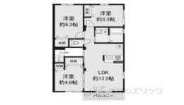 MARIO PARK間取り図面