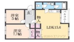 東園田団地１号棟間取り図面