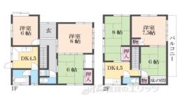 貸家間取り図面