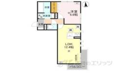 LUMIERE DU SOIR DEUX間取り図面