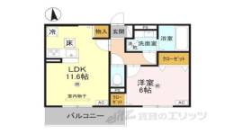 LUMIERE DU SOIR DEUX間取り図面