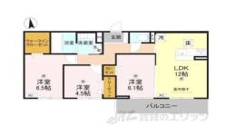 LUMIERE DU SOIR DEUX間取り図面