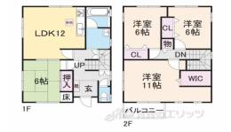 貸家間取り図面