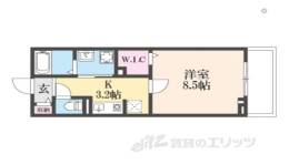 ハイドレンジア　くずは間取り図面