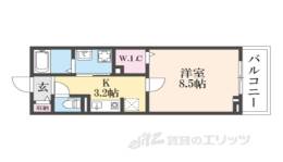 ハイドレンジア　くずは間取り図面