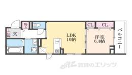 ハイドレンジア　くずは間取り図面