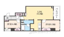 Ｍａｒｅ京都一条間取り図面