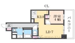 Ｍａｒｅ京都一条間取り図面
