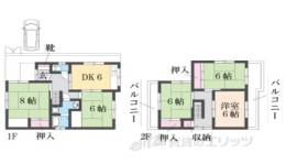 貸家間取り図面